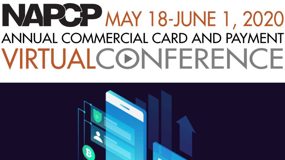 NAPCP_org's tweet photo. @SAPConcur discusses current state of #virtualpayments at #NAPCP_org #commercialcard &amp; #payments #virtualconference, through 6/1: Perceptions of payment solutions, consumer mobile behaviors, acceleration of #mobilepay in the hospitality industry, and more. https://t.co/yjht9AsqGW https://t.co/Q7AyoKjo4p