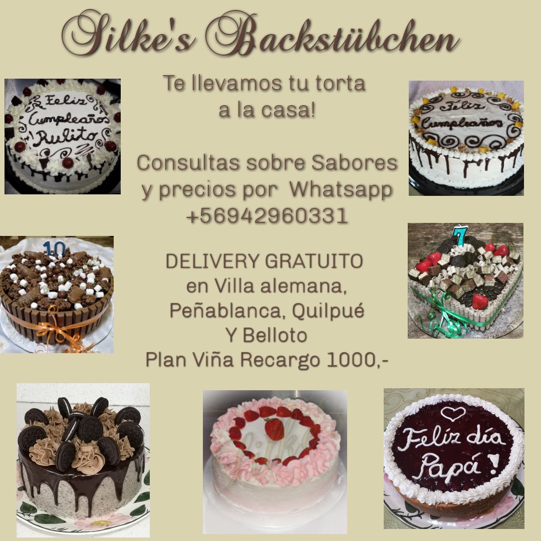 BackstubchenS's tweet photo. #silkesbackstübchen #delivery #stayhome #chile #viñadelmar #villaalemana #quilpué #quedatencasa https://t.co/p4vbfvVRyY