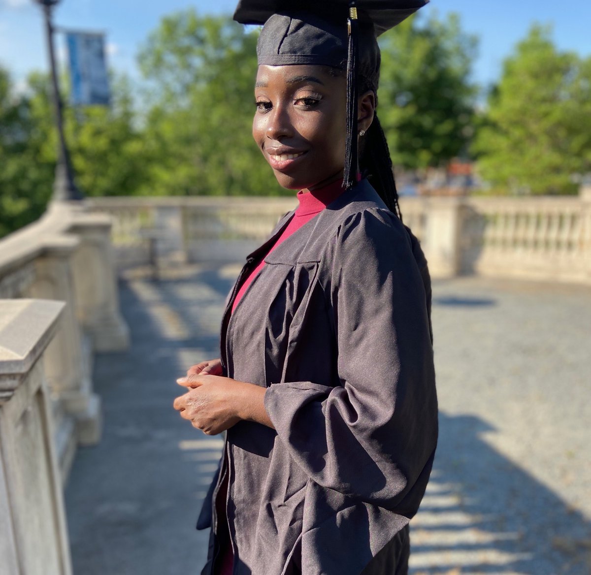 AmbianceImage's tweet photo. Congratulations Queen, Masters in Interactive Media Elon University 2yrs in 1. Live life to fullest, use your skills to flourish and teach the community what you see we need. https://t.co/W8rQgOU2cY