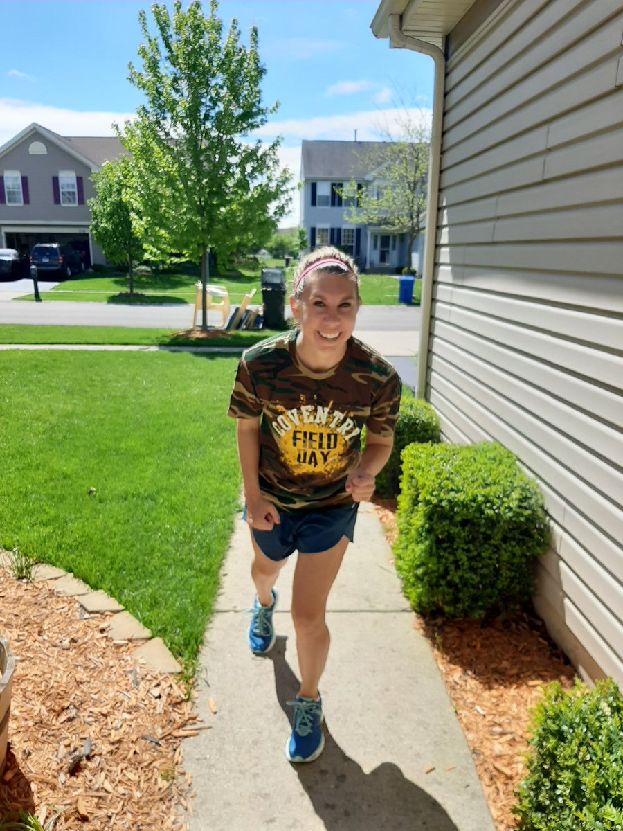 alhopper18's tweet photo. 7 mile run✔#CovVirtualFieldDay https://t.co/7EK2oh4lML