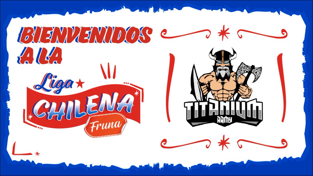 #LCHF

#EdicionFrunaChile

Los Titanes quieren representar la seriedad y dedicación. Vienen con su Kilombo y su tableton para defender su título de campeón nacional. Los Ex campeones nacionales

[Bienvenido <a href="/TitaniumArmyGG/">⭐ Titanium Army ⭐</a> ]
