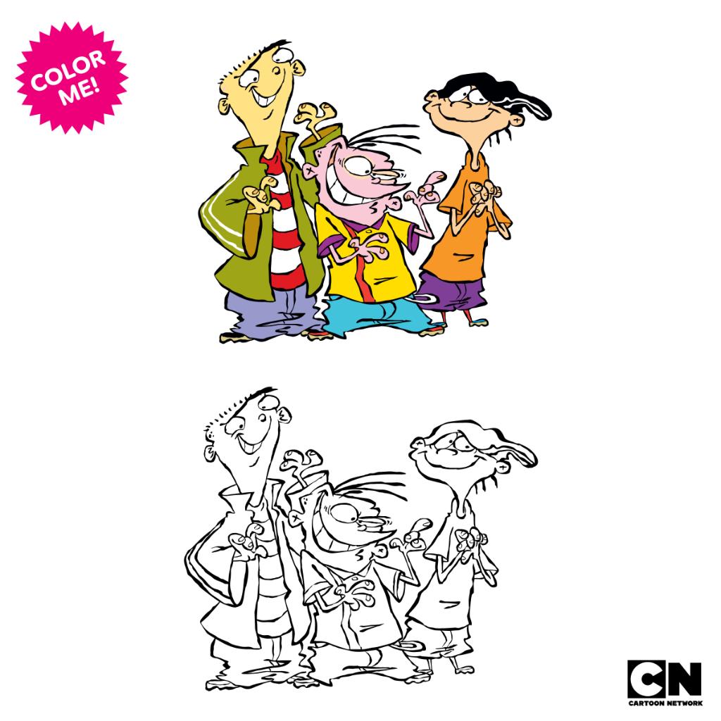 cartoon network coloring pages