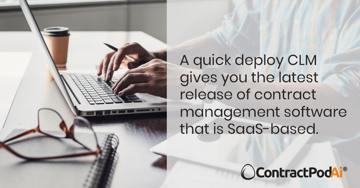 ContractPodAi's tweet image. When you think about enterprise-wide contract management solutions, quick implementation isn&apos;t the first thing to come to mind. But, it can be. #QuickDeploy #SaaS #CLM

Find out more in this blow: ow.ly/ro7o50zHtqQ