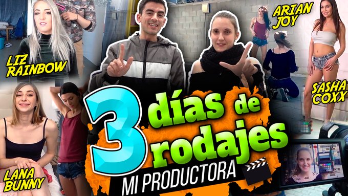 ❤ &iexcl;&iexcl;NUEVO V&Iacute;DEO!! ❤  3 d&iacute;as de intensos rodajes con CUATRO bellas damas :) https://t.co/nZghYG4s1B  VERSI&Oacute;N<a href="/tag/quedateencasa"class="tags"><span>#quedateencasa</span></a>