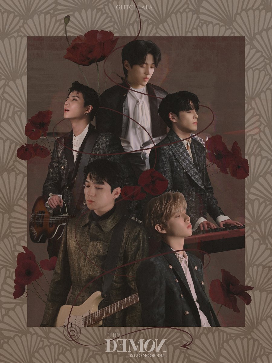 glitchlala's tweet photo. 🌷 #The_Book_of_Us #The_Demon concept posters (1) #DAY6 #데이식스 @day6official
 #day6edits #day6gfx #day6edit #gfx https://t.co/BBsFUD2rp0