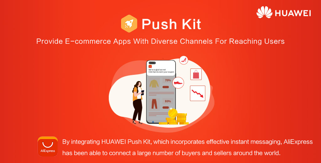 Huawei_devs's tweet image. Did you know? 🤔 

By integrating with HUAWEI Push Kit, AliExpress is able to send targeted messages to specific users. 🎯 

Enabling the global e-commerce app to connect buyers and sellers globally! 🌎 

Read more 👉 bit.ly/2ZqSbK2

#HMSCore #HuaweiDevelopers #HWDevCase