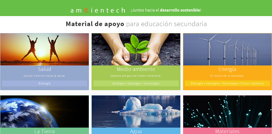 educacyl's tweet photo. #Ambientech ofrece el uso de su portal educativo de forma totalmente gratuita. Dirigido  a Educación #Secundaria. 
https://t.co/WZd02xJf7v https://t.co/HVy0tZr8V8