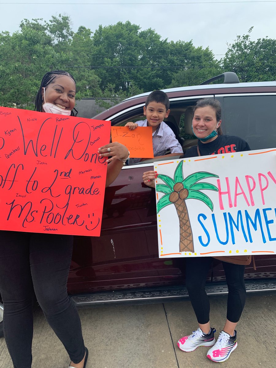 Our end of year parade was AWESOME! It was so great to get a chance to see our SOBA babies, and wish them a happy summer. #sobastrong #csusastrong 💪🏽❤️