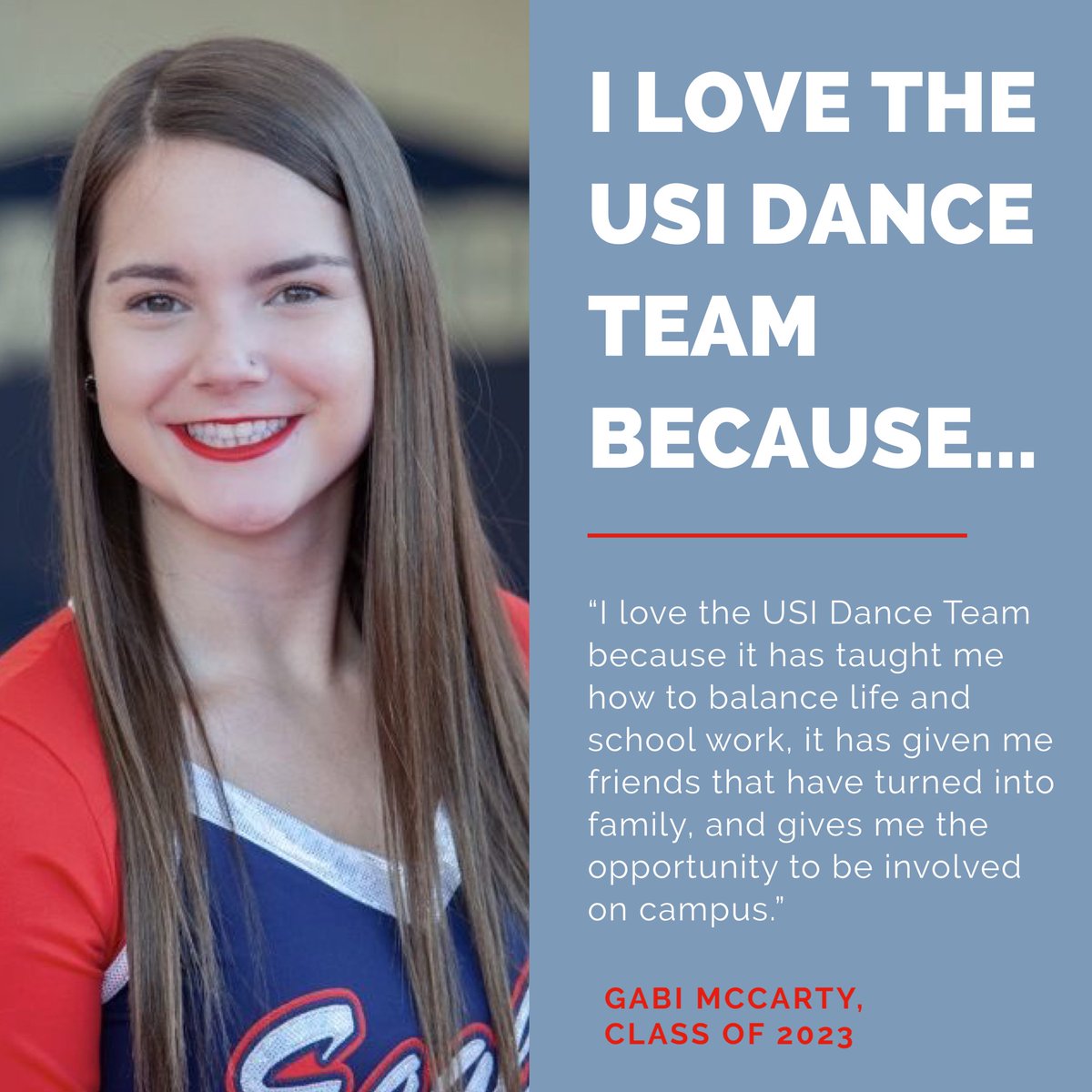 Raise your hand 👋 if you love the USI Dance Team and retweets us and tell us why! 
.
.
.
#USIDanceTeam #GoEagles #ScreaglePride #UniversityofSouthernIndiana #TheWorkIsWorthIt #CollegeDance #CollegeDanceTeam #DanceTeam #Dance #Dancing #Dancer