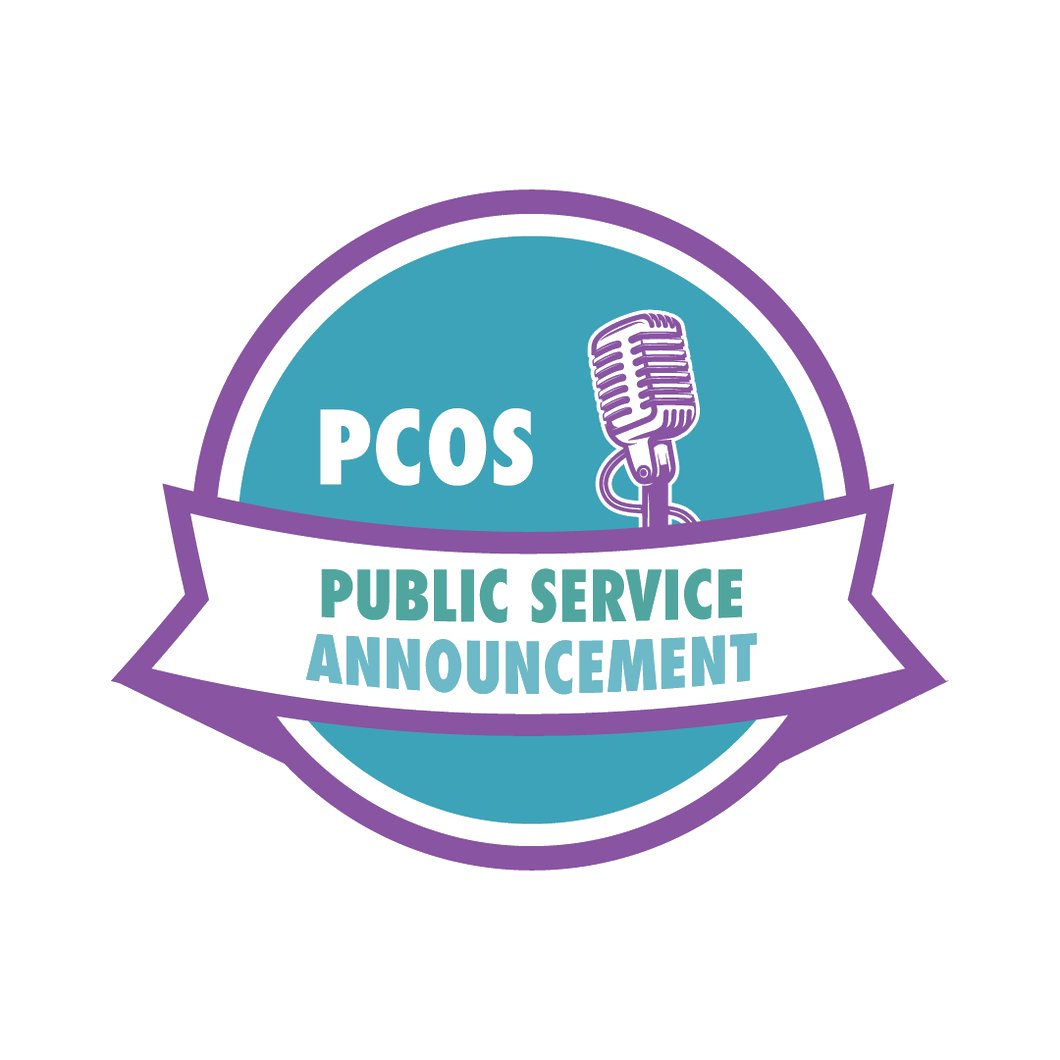 PCOSAA's tweet photo. A chance to win 2 VIP tickets to 2021 PCOS CON! We want to see your #pcosPSA. Visit https://t.co/K4dYIeSgLr for information on how to enter to win. #pcos #pcosaa #pcoscon #togetherwecan #pcossupport #pcosresources #pcosinformation #pcosevent #RevealtheTeal https://t.co/cky7XMjn2j