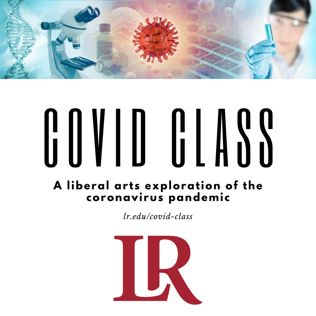 Lenoir-Rhyne is offering a FREE 10 week class, starting on May 26, that will address multiple perspectives of the coronavirus pandemic. Each week will feature different LR faculty members offering expert perspectives on this ongoing, global crisis. 
Visit lr.edu/covid-class
