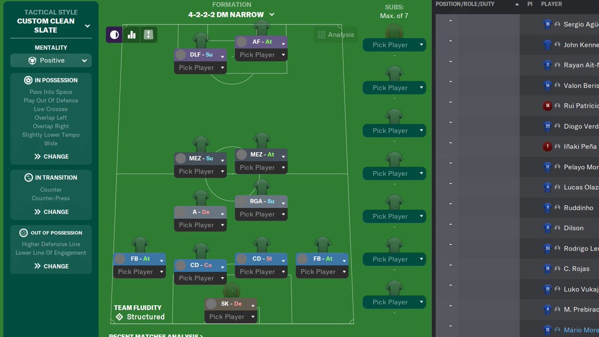 BigMeatie's tweet photo. [🔴LIVE] #LockdownLaCoruna

Last stream we tweaked our system from a 4-1-3-2 to a 'Brazilian Box' 4-2-2-2. and had some great performances in some mid season friendlies.

Lets see if it translates to the league!

#TacticsWithDan time!

https://t.co/viwfY1tpFQ
#FM20 #WeStreamFM https://t.co/liGXzN9Mt3