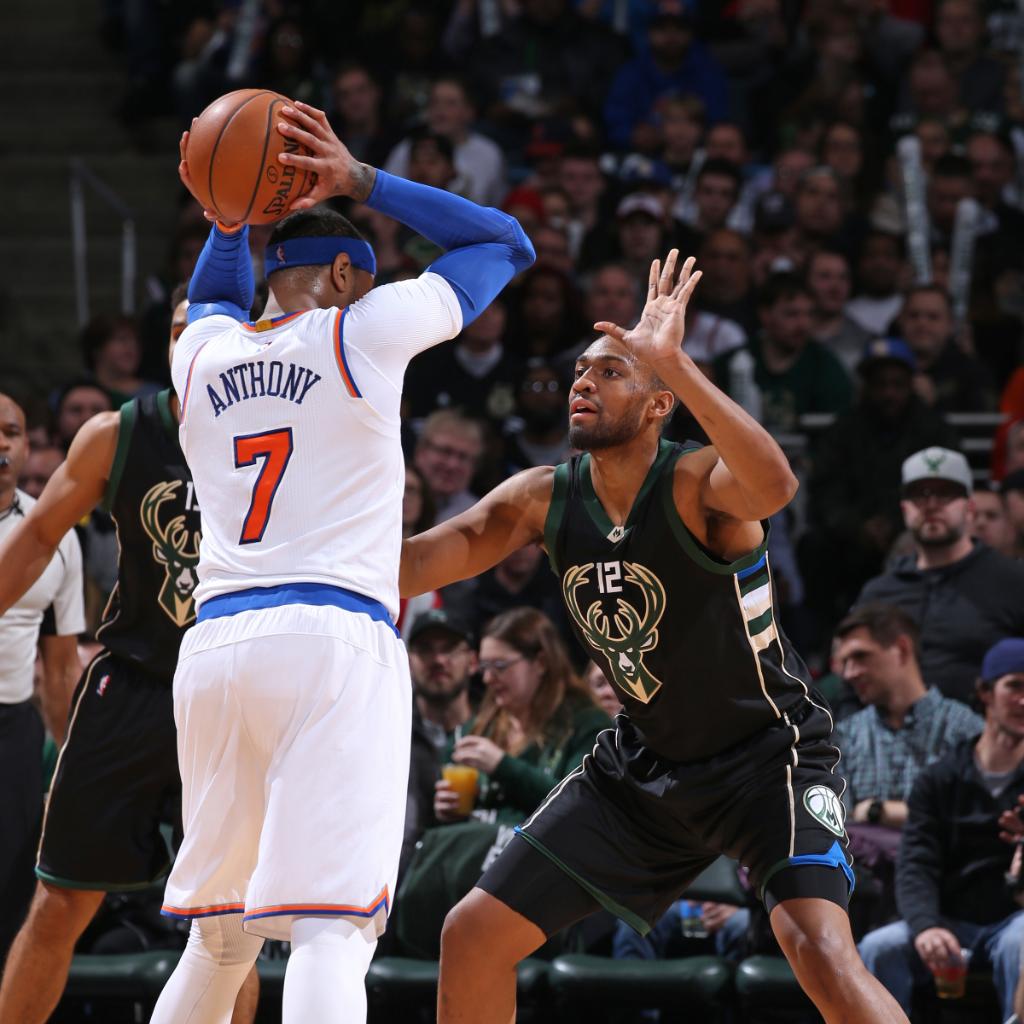 KnicksMSGN's tweet photo. when Melo hits you this, a bucket is coming
#ScorersWeek https://t.co/lRzlx4Pp58