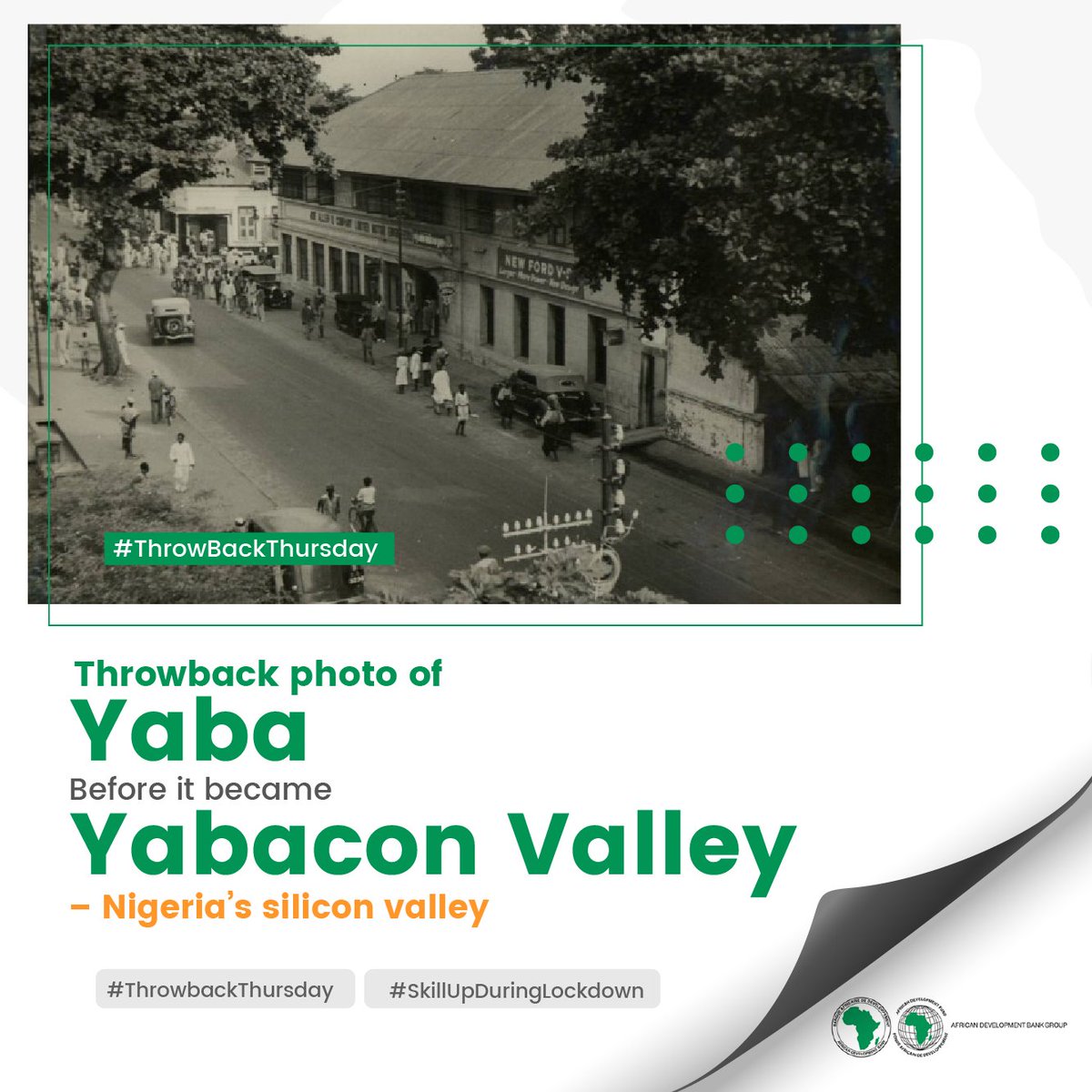 AfDB_C4E's tweet photo. Yabacon Valley (YV) is a nickname for an area within Yaba – a suburb of #Lagos, #Nigeria, and located at the mainland of Lagos State.

But it wasn’t always a startup cluster.

#ThursdayThrowback #DigitalNigeria #SkillUpDuringLockdown https://t.co/k9PkY3RygC