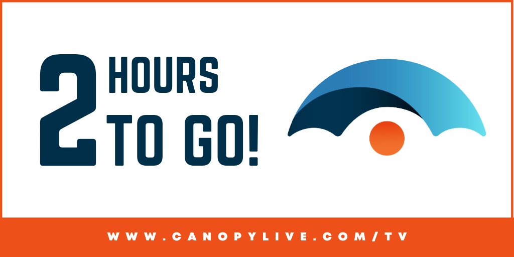 Join us today from 14:00 - 18:00 hrs. AST on canopylive.com/canopytv  for this week’s broadcast. 

Your participation and feedback are invaluable to the process!

Together we can help prepare the Canopy TV service &amp; keep our world connected and covered.