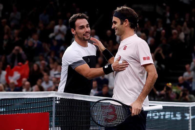 "My idol is always Roger Federer. So I would like to play with him. Better not to face the Swiss on the fast. I would rather challenge him to Roland Garros!""I played with all the strongest players. But Roger Federer is Roger Federer."Fabio Fognini about Roger Federer.