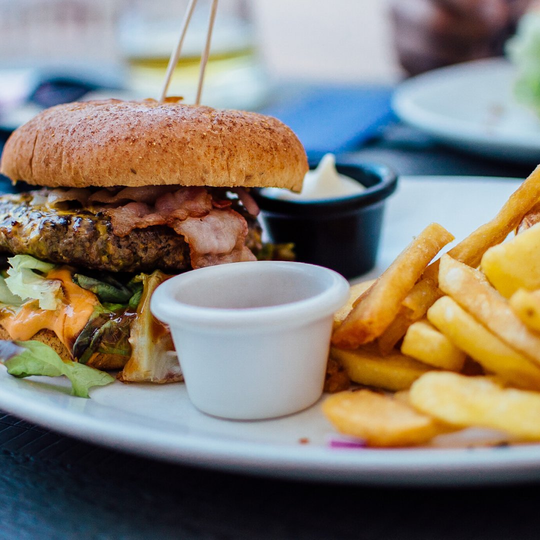 wasatchbeers's tweet photo. I’m into fitness💪… AKA fitness whole burger in my mouth! It’s a great day for a cheat day - check out our menu and treat yourself! #WasatchBrewPub https://t.co/3VfbfcggRu