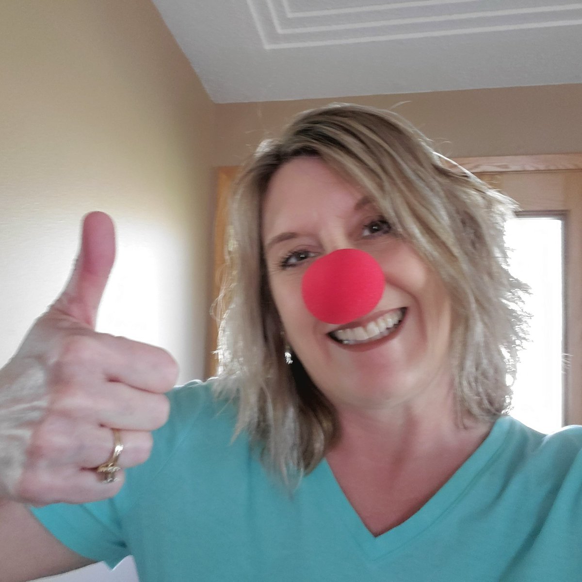 MrsHare55's tweet photo. Happy Red Nose Day! End Childhood hunger! Support our local food pantry &amp; get your Nose @babbscoffeehous #endchildhunger #Jamestown #RedNoseDay https://t.co/fWMEdzRTpt