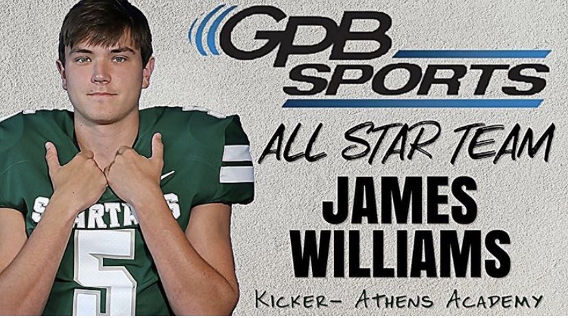 We are going to miss James big time!

We look forward to watching him flip the field in ACC stadiums this fall. Syracuse is lucky that have him! 

James is 1 of 5 senior Athens Academy Football players going on to play Division 1 College Football.

Go Spartans! #NoPlaceLikeTheA