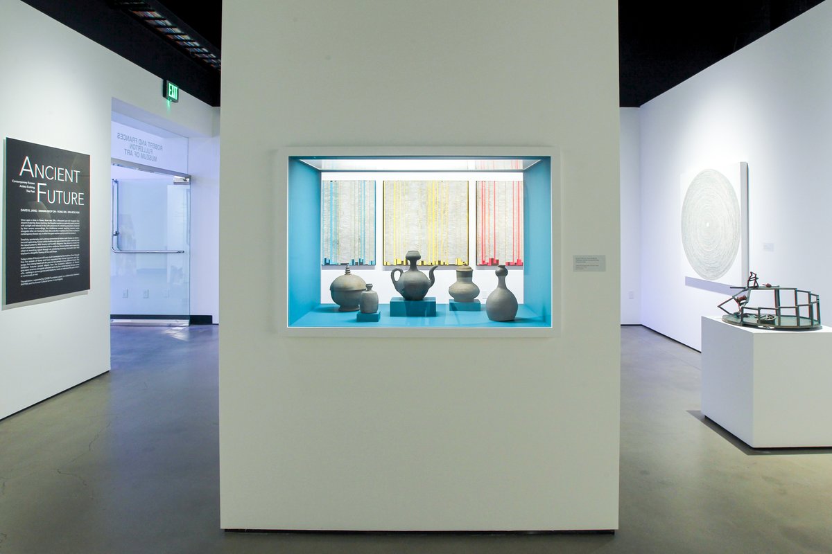 RAFFMAcsusb's tweet photo. “Ancient Future: Contemporary Korean Artists Evoking the Past” featured the work of Korean artists as well as several objects from RAFFMA’s own collection.
Photos by Michael Moody/CSUSB
#RAFFMA #RAFFMACSUSB https://t.co/0HO4vxjhaH