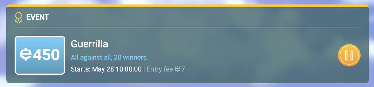 e11io's tweet image. The first eCash event is coming soon! Test your strategy and practice for the next Real Cash tournament!