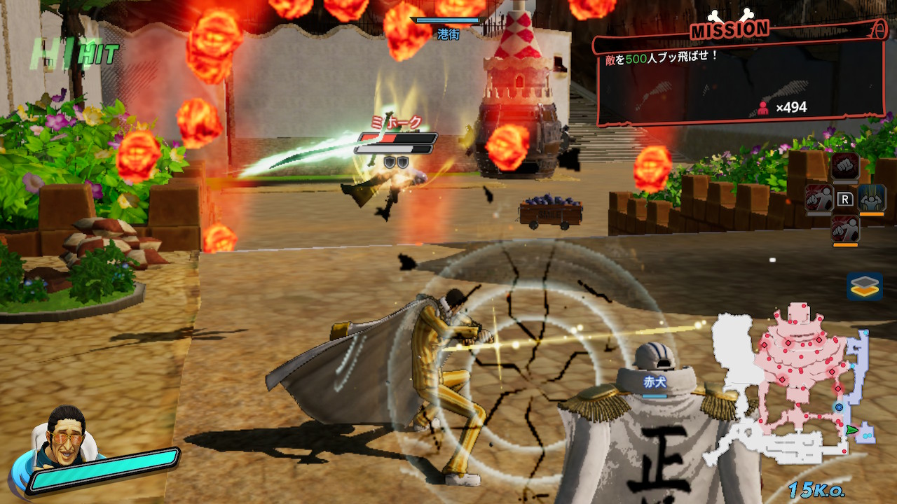 りょう 海賊無双4 黄猿vsミホーク T Co Asl7nrulz7 Twitter