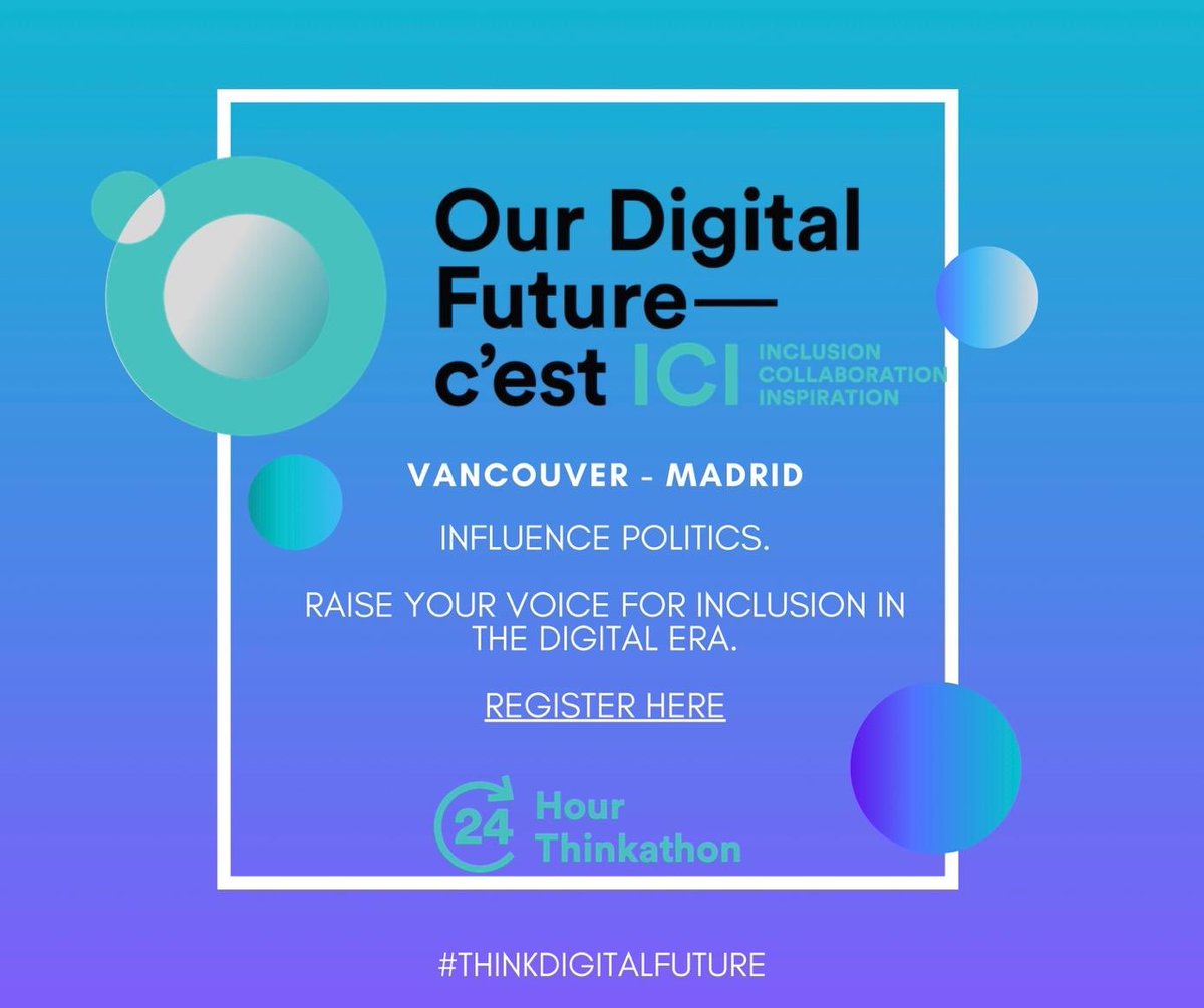 24H_Thinkathon's tweet photo. Seeking to give more time to important causes?
Join us on June 8 -12 to #thinkdigitalfuture surrounding Smart and Fast Expanding Cities! What are you waiting for? Sign up 👉 https://t.co/cVPBEz5sbJ
#EuCanada #CJENDG #goetheinstitutemontreal #ThinkYoung #CloserThanEver https://t.co/1ngH4XzSqR