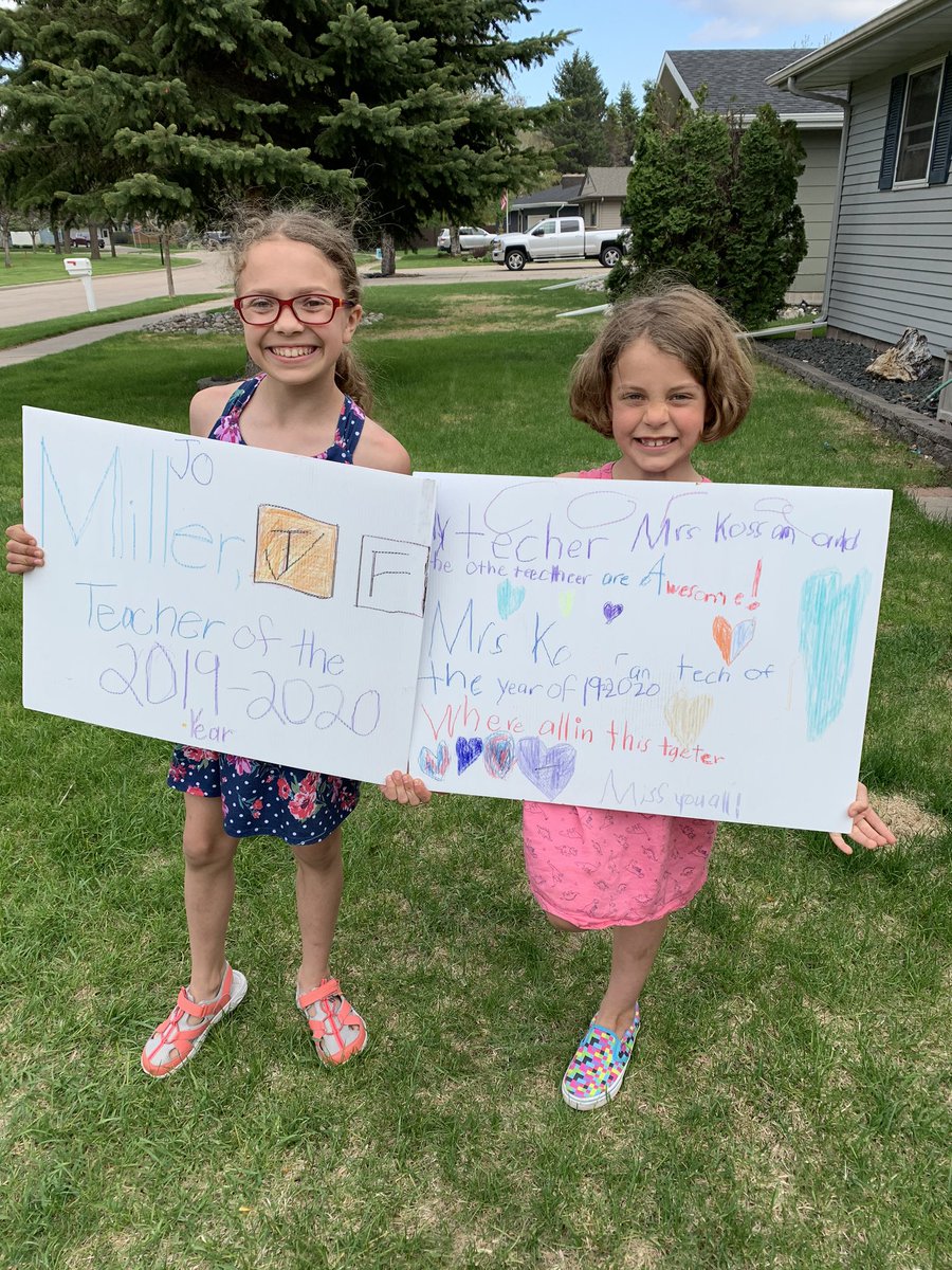 ProfeParrill's tweet photo. It wasn’t the end of the school year we envisioned. Last night we said our thank you’d and goodbyes to the staff at @KellyGFPS. Tears were shed because of the love and kindness @MrsKossan1 s as Nd @JoMiller619 have shown to our girls throughout the year. #ThisIsHowWeRoll https://t.co/FHL0s5n3sH