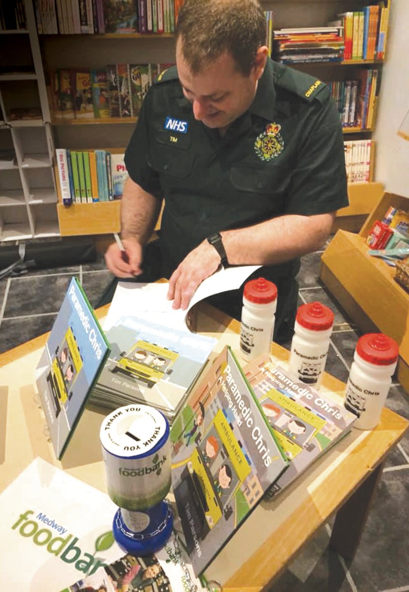 TheWarCryUK's tweet photo. In the midst of the #coronavirus outbreak, #NHSparamedics need care too. @chaplainparsons talks about providing ambulance crews with emotional support, and why he decided to write children's book 'Paramedic Chris'.
Read about it on pages 6 and 7 or here: https://t.co/ejHAabL7a0 https://t.co/tHovew8qmc