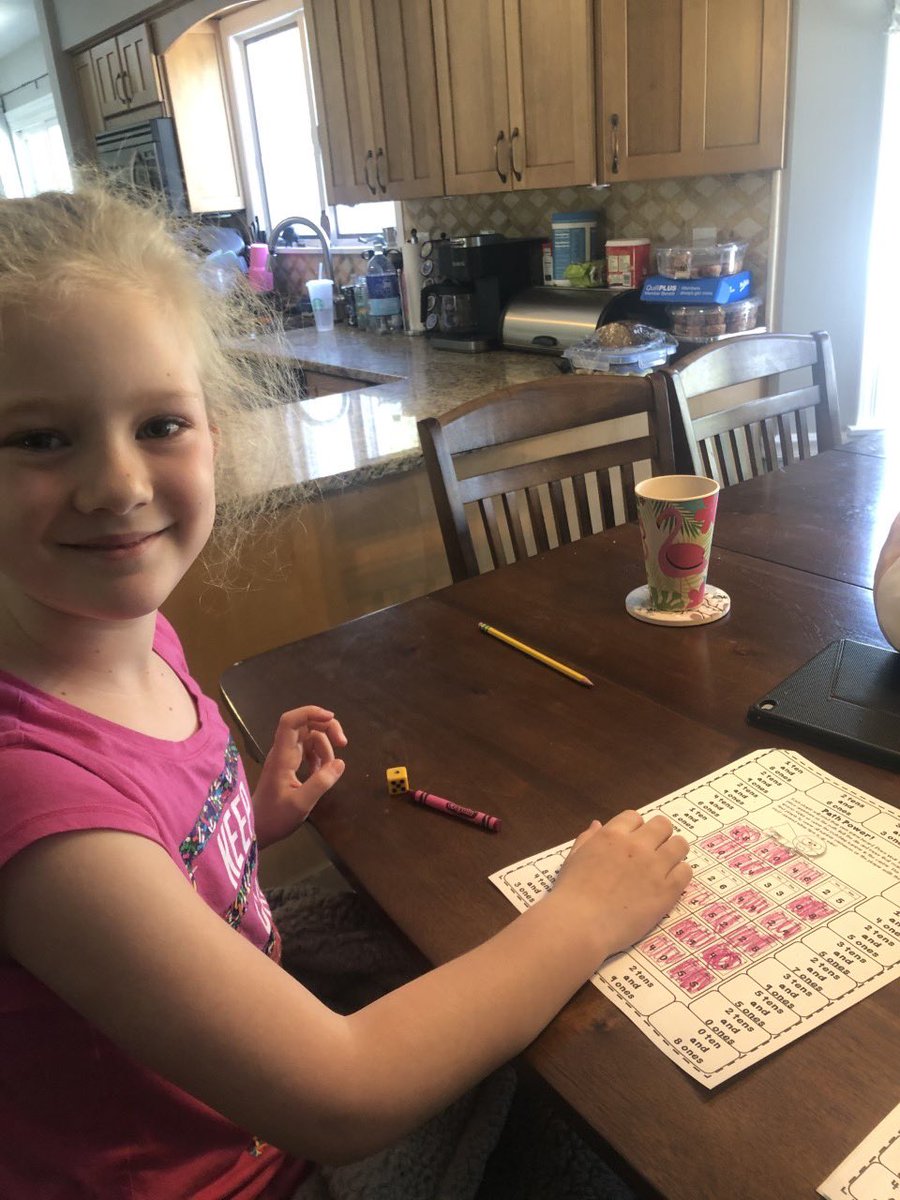 Whitney is working hard practicing math today by playing the game Path Power.