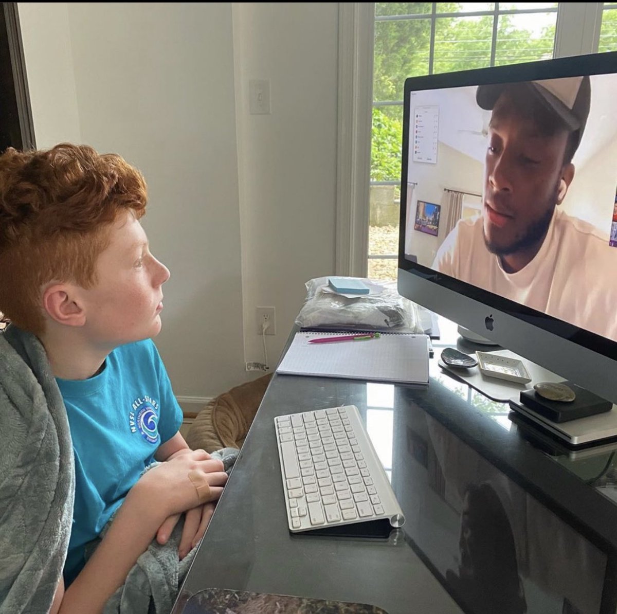 SYCSoccer's tweet photo. Fantastic Virtual Player Education session last night with MLS Star/World Cup veteran @rodwallace22! It’s great to see our SYC kids of all age groups and genders tuning in and learning from the best!
#SYCAtHome #WeAreSpringfield 🟠🔵 https://t.co/dDWId68KPJ