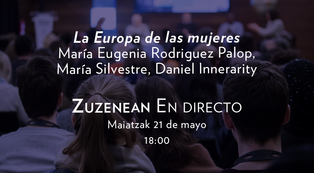 globernanceIGD's tweet photo. Sigue la tercera sesión de #EuropeanDialogues "La Europa de las mujeres" en directo organizado por @santelmomuseoa @donostiakultura
🎥🔴 https://t.co/cnw6vJZIyC https://t.co/zma7XolNSc