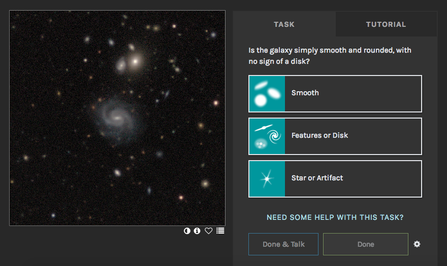 TensorFlow's tweet image. ML that’s out of this world 🔭💫

Modern telescopes take more images than astronomers can easily study. See how @mike_w_ai uses crowdsourcing and active learning with @galaxyzoo to help identify galaxies. 

Read more → goo.gle/3gdmSIw