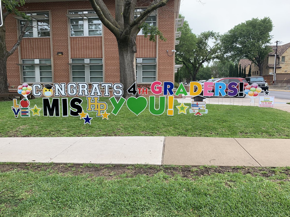BetsyCummins's tweet photo. @ArmstrongHP 4th grade celebration was awesome! It’s not goodbye, it’s see you later! We love our Armstrong Eagles.💛💚
#connectHPISD 
#armstrongertogether https://t.co/fyJR10X0qQ
