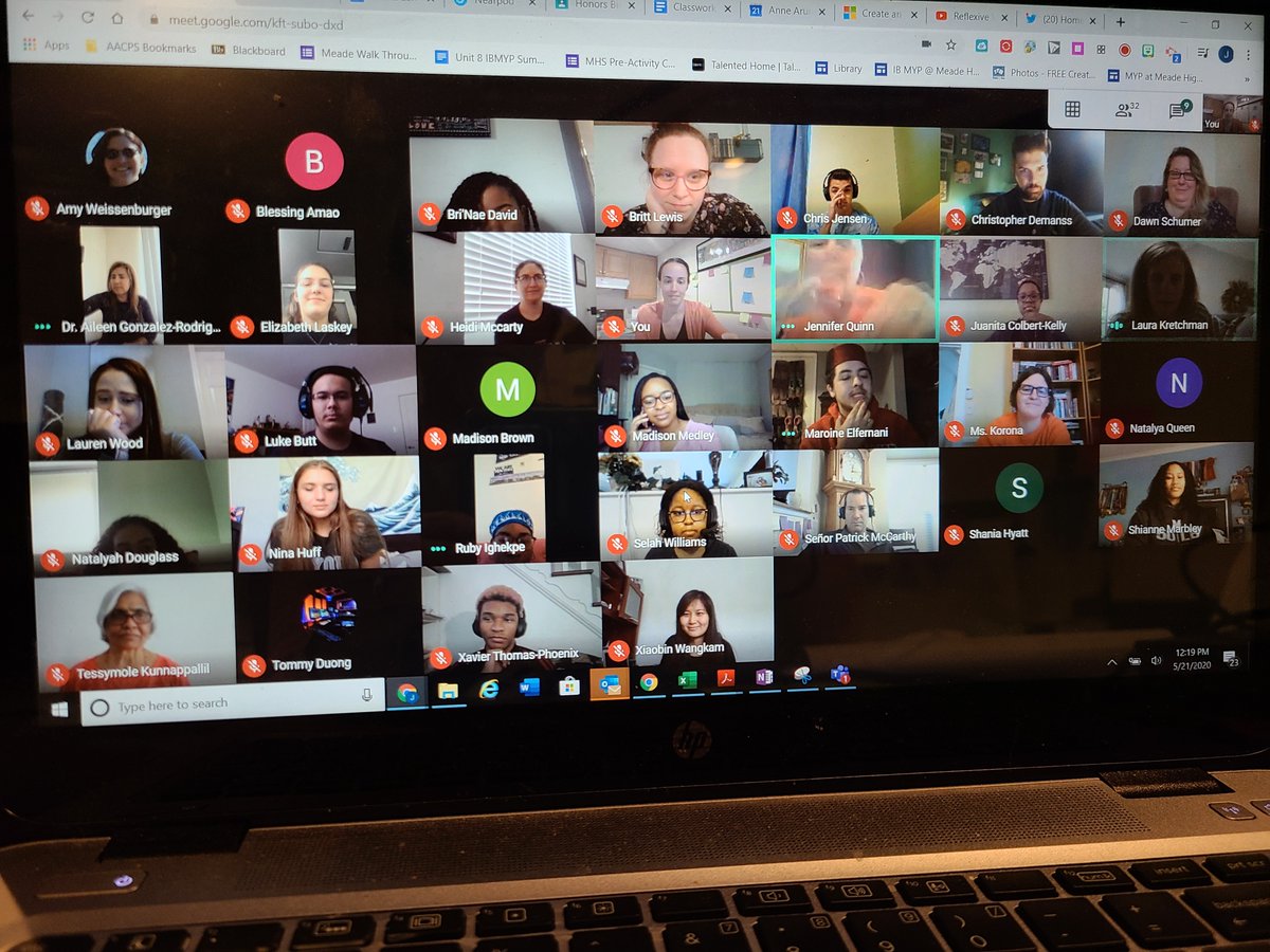 MeadeIB's tweet photo. Our #IBDP teachers send our 🎓seniors off to the 🌎with a Virtual Senior "Night". #destinationIB #AACPSBeyondAwesome #ClassOf2020 @FredlriversF @AACountySchools @aacps_ib @AACPSMcMahon https://t.co/DBP97WCV0v