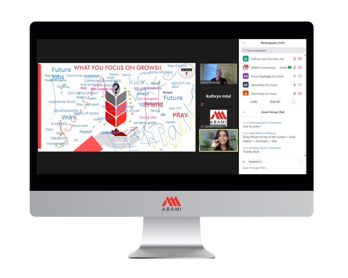 MyABAMI's tweet image. &quot;Shifting Mindsets with Covid19&quot; -  An interactive webinar in three parts, delivered to 150 participants, covering some key contemporary subjects: #EmbracingFear and #MaintainingFocus, Building an #AgileMindset, and #Resilience in Relationships.

abami.org/abamiuae/our-s…