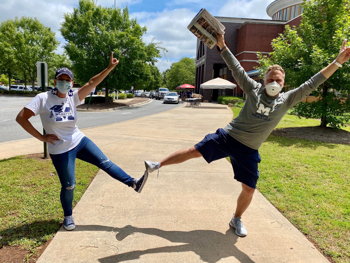 MariettaGAhs's tweet photo. Reppin’ with my fellow Most Spirited and Positive Posse pal @LawsonMHS https://t.co/MenpHp8wQ8