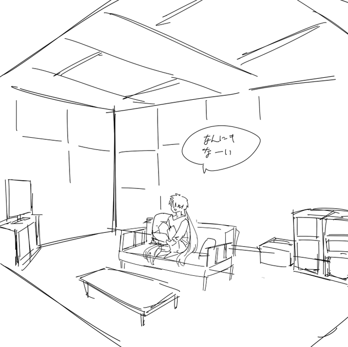 @ROA2120 
貧乏学生の部屋って感じ 