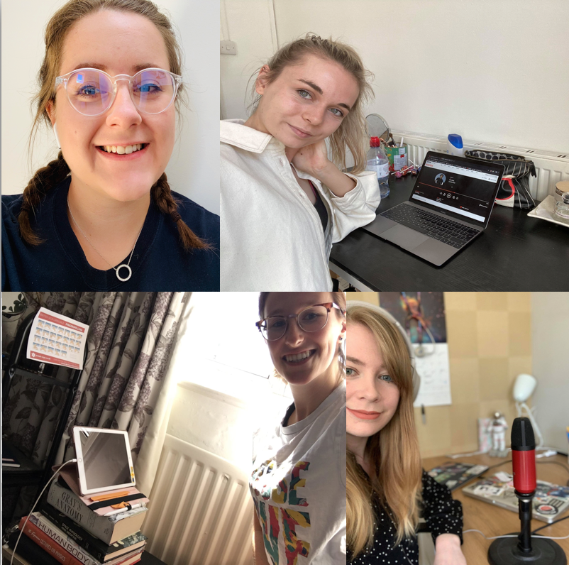 paraboladies's tweet photo. This afternoon the #paraboladies recorded a #spacemedicine themed episode of the @UKSEDS "Preparing for Launch" podcast!! It was great fun to chat about how we came together as a team, how to get involved in space med and what the future of the field looks like!! 👩‍🚀🚀🪐 https://t.co/mIEX4Dt7NJ