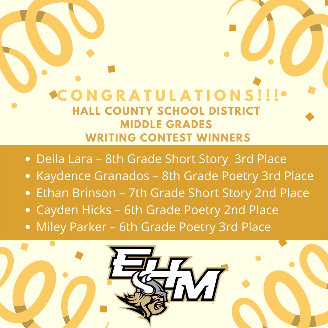 East Hall Middle School Go Vikings!!