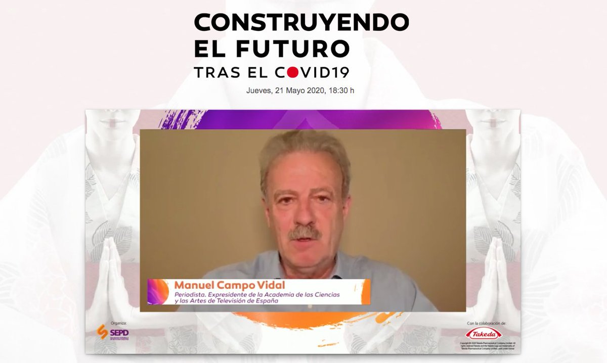 sepdigestiva's tweet photo. ¡Comienza el coloquio virtual "CONSTRUYENDO EL FUTURO TRAS EL COVID-19", que organiza la @sepdigestiva, en colaboración de @Takeda_ES!
⏰Desde las 18:30H (ESP).
📺#EnDirecto: https://t.co/lTq4Pel11u
🗣️Comenta con el HT #ColoquioSEPD
...Y formula tu "Pregunta en Directo" https://t.co/OHkusQ3eXS