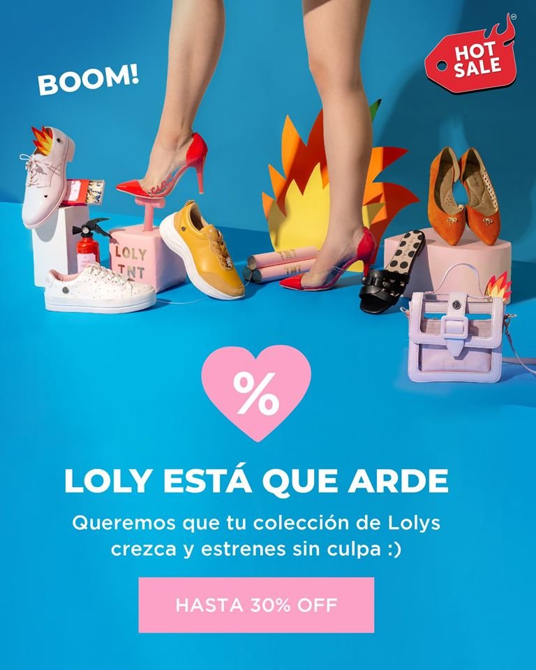 🔥❤️𝙇𝙊𝙇𝙔 𝙀𝙎𝙏𝘼́ 𝙌𝙐𝙀 𝘼𝙍𝘿𝙀 🔥❤️Crece tu colección de lolys antes de que hagan boom! hasta 30% off todos los días sorpresas nuevas 👉lolys.co/hotsale2020
