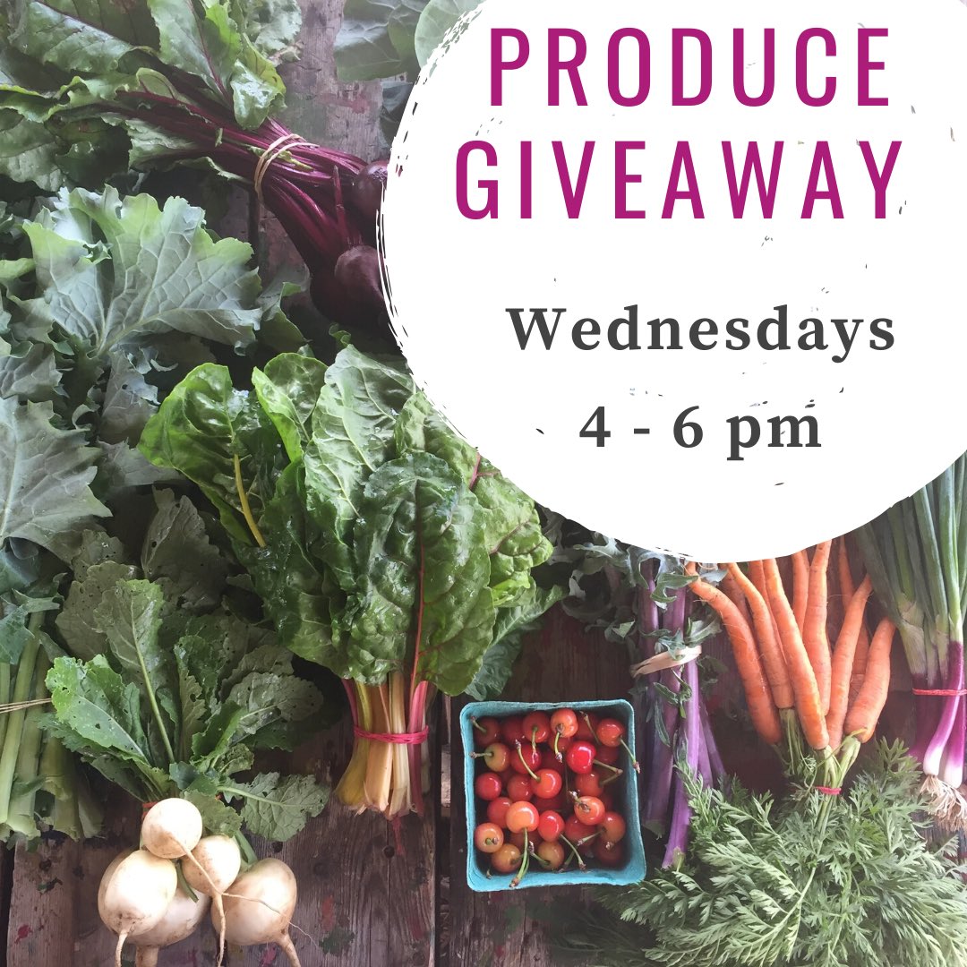 CmmnGoodCtyFarm's tweet photo. Starting this Wednesday, May 27 from 4-6 pm, we will be set up outside the farm facing the Park at LeDroit giving away boxes of produce to anyone in need. Please see our market rules here to ensure safety for everyone. https://t.co/GHtjyJIwXE