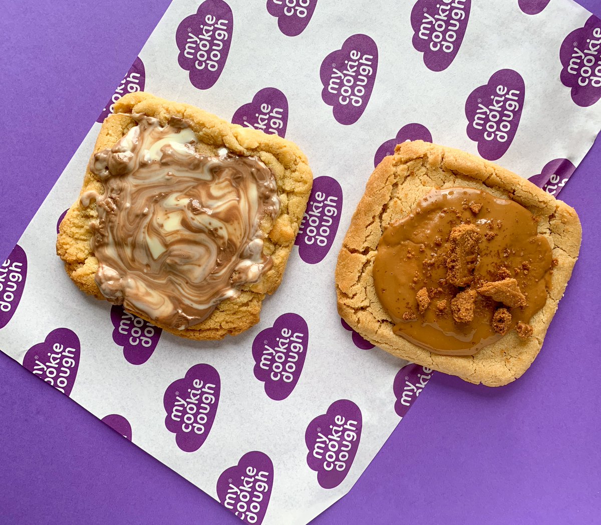 mycookiedough's tweet image. BIY Packs are available again!! 💜🍪🥳

ORDER NOW for our Cookie Dough #bakeityourself packs delivered to your door - mycookiedough.com/shop