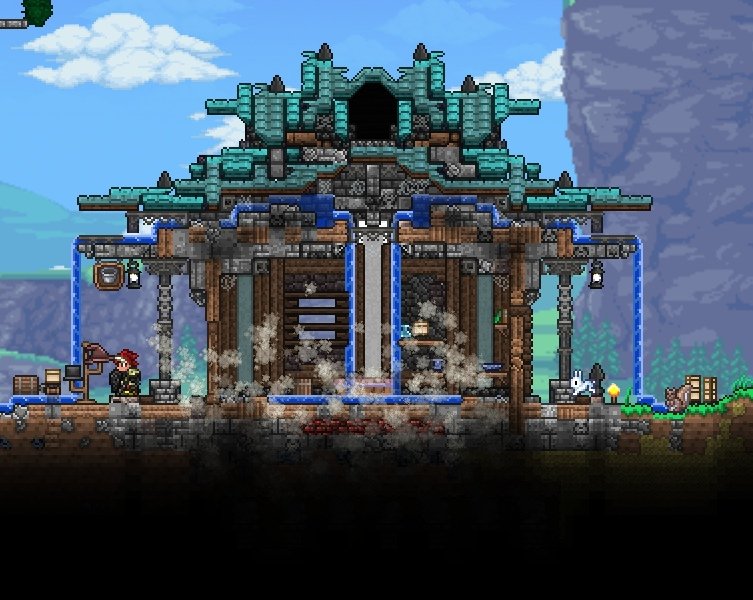 onlyravens's tweet photo. First normal building in #Terraria 1.4 master mode 🎍 https://t.co/vjPRrS74Eh