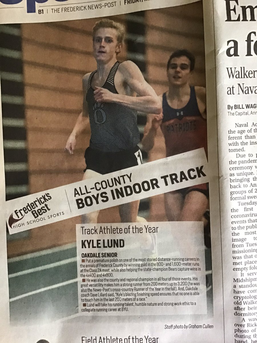 runjumpthrowchs's tweet photo. Congrats to Kyle Runner of the Year! What a way to end! https://t.co/62mNevXBPZ