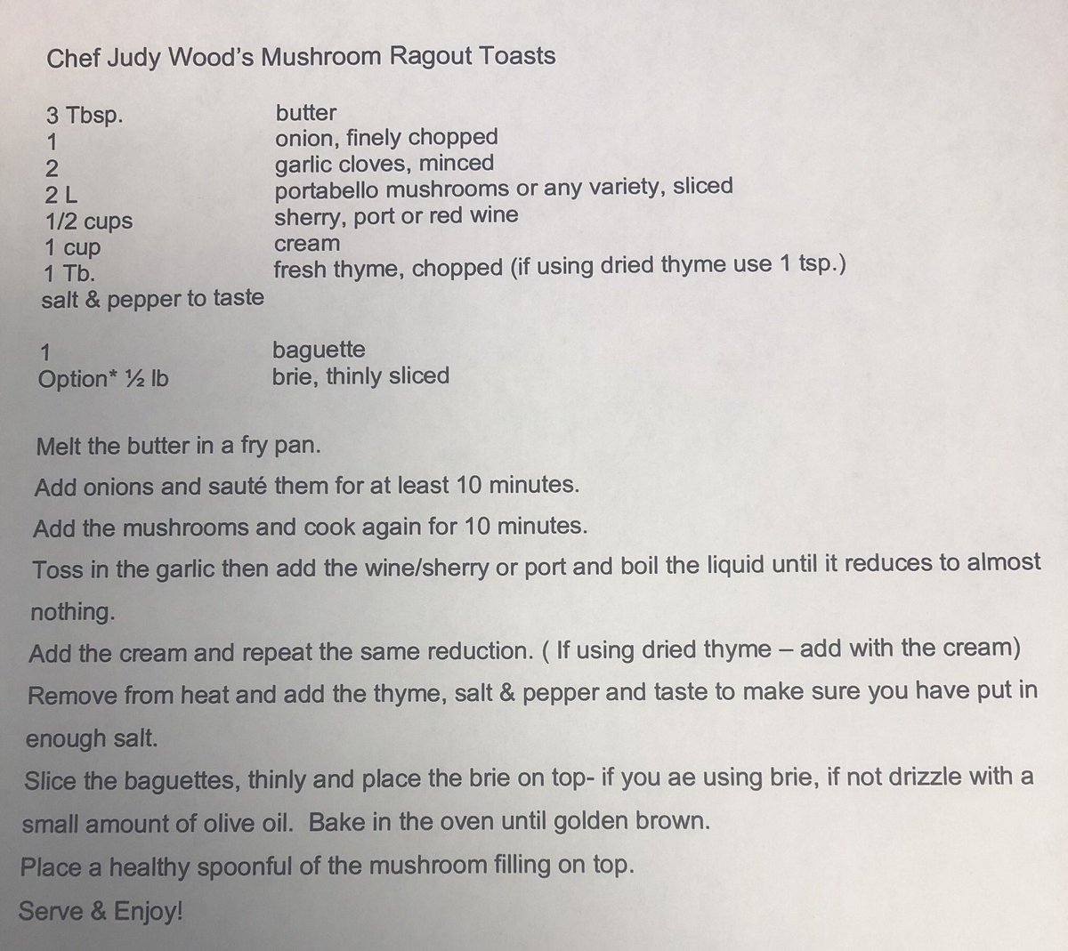 By special request! Enjoy!