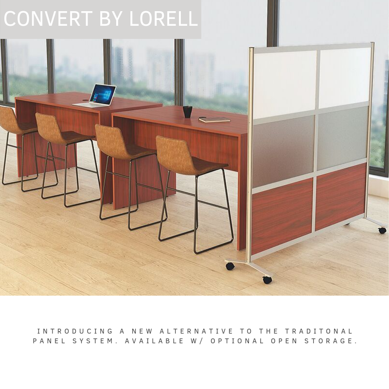 LorellFurniture's tweet photo. Lorell Convert just changed the way you do Social Distancing.
Take a look for yourself here: https://t.co/cpd6VCN5Rg
Did we mention it is mobile?👀👀
#Lorell #SPRFurniture #officesolutions #panelsystem #socialdistancing #officefurniture #workplacedesign https://t.co/UfZGcOVlS8