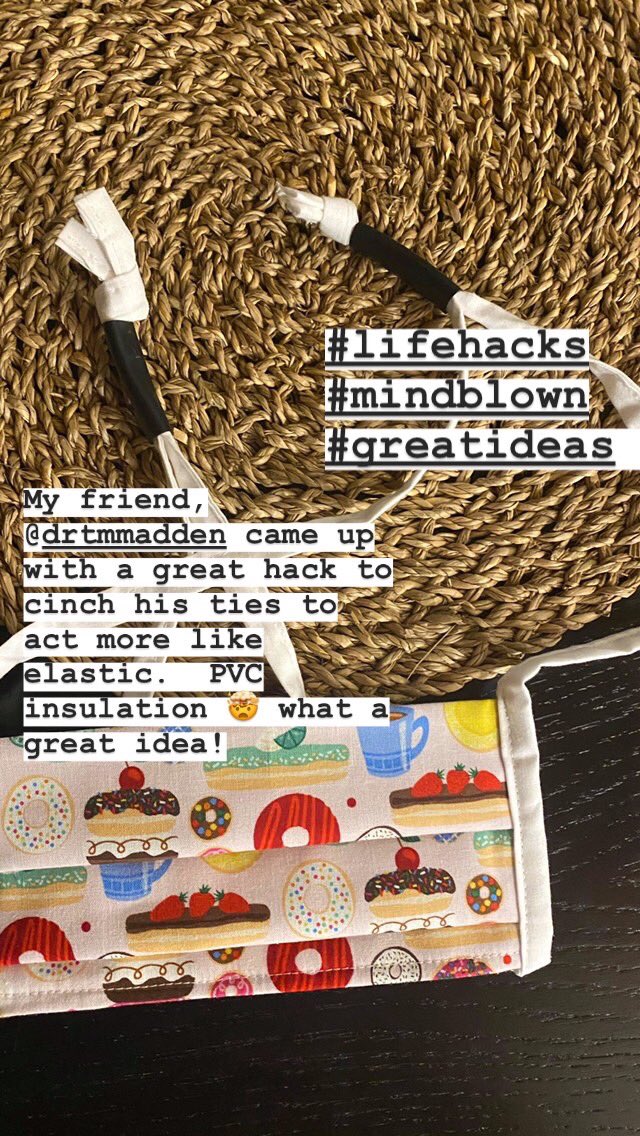 DunsinaneD's tweet image. #LifeHacks #maskhack #mindblown #greatideas #dunsinanedesigns #diy #pvc