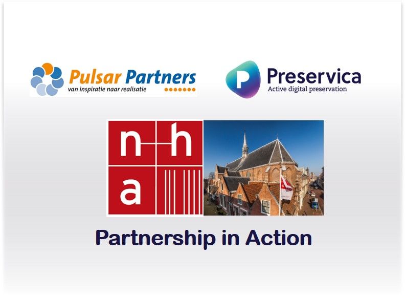 Delighted to welcome Noord-Hollands Archief as a new <a href="/Preservica/">Preservica</a> customer - working in partnership with <a href="/JohnBJansen/">John Jansen</a> Pulsar Partners. "Preservica enables us to be productive quickly even while working remotely, a great benefit in the pandemic”  quoted NHA
buff.ly/2ZtdAC